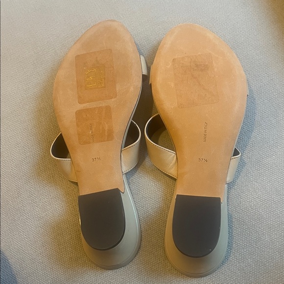 The Row Anwar Iron Grey Women's Sandals Slides Mules Strap 25 - Picture 7 of 7